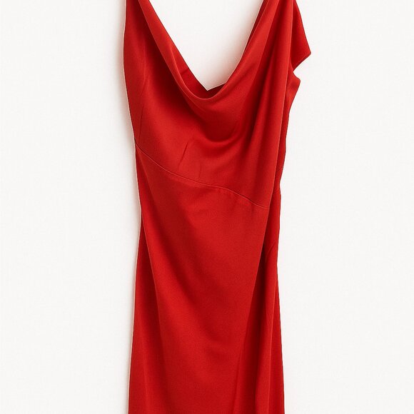 Red Slip Dress – Size S - Picture 3 of 3